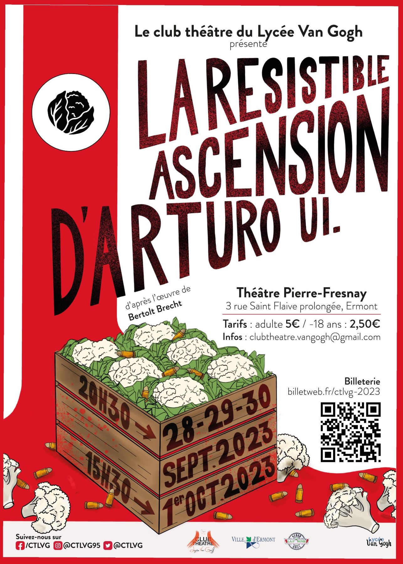 Rentrée du Club Théâtre 2023 Lycée Van Gogh