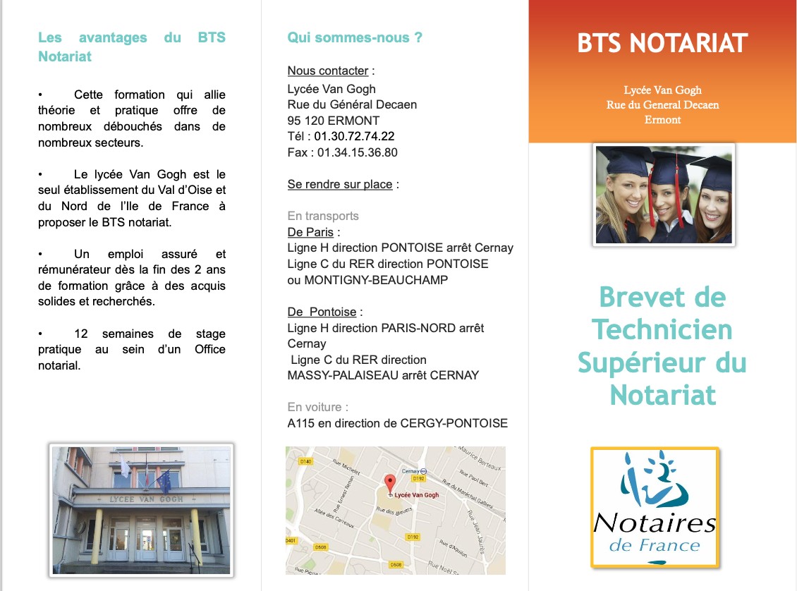 BTS CJN - Lycée Van Gogh